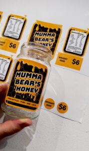 honey labels and stickers